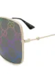 Gucci Eyewear GG holographic square-frame sunglasses
