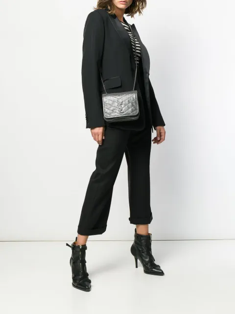 Shop Saint Laurent Niki baby bag with 