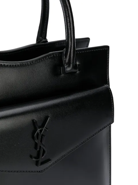 saint laurent uptown leather crossbody bolsa