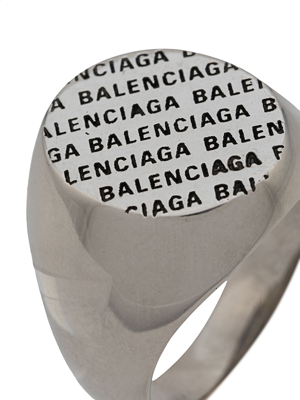 фото Balenciaga кольцо Precious с логотипом
