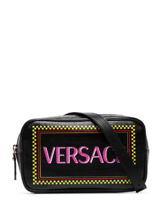 versace logo belt bag