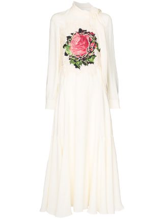 valentino rose dress