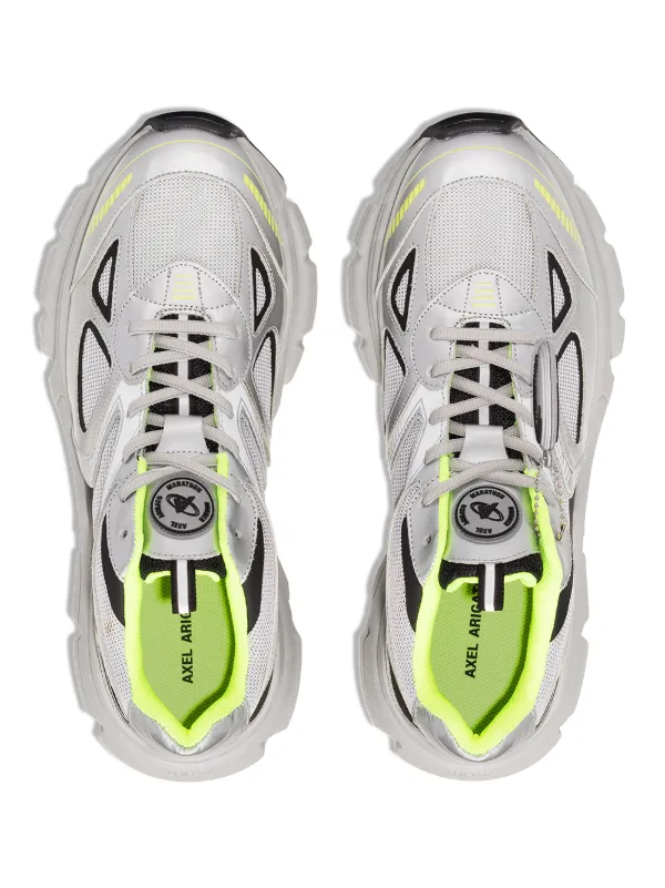 axel arigato marathon runner silver