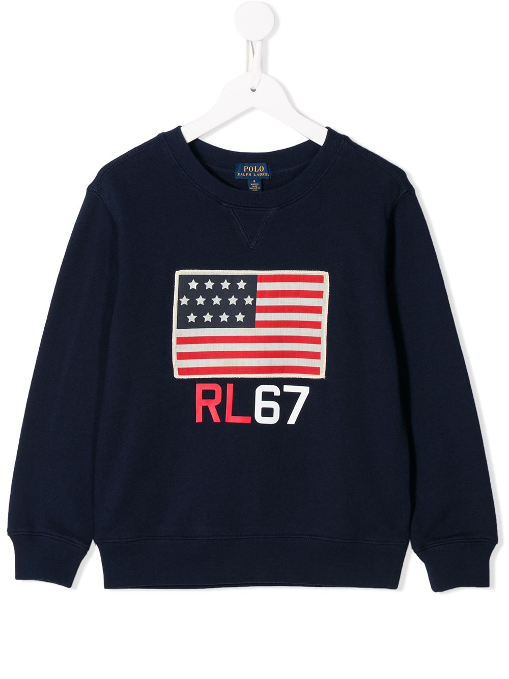 фото Ralph lauren kids толстовка с принтом