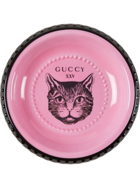 gucci cat plate