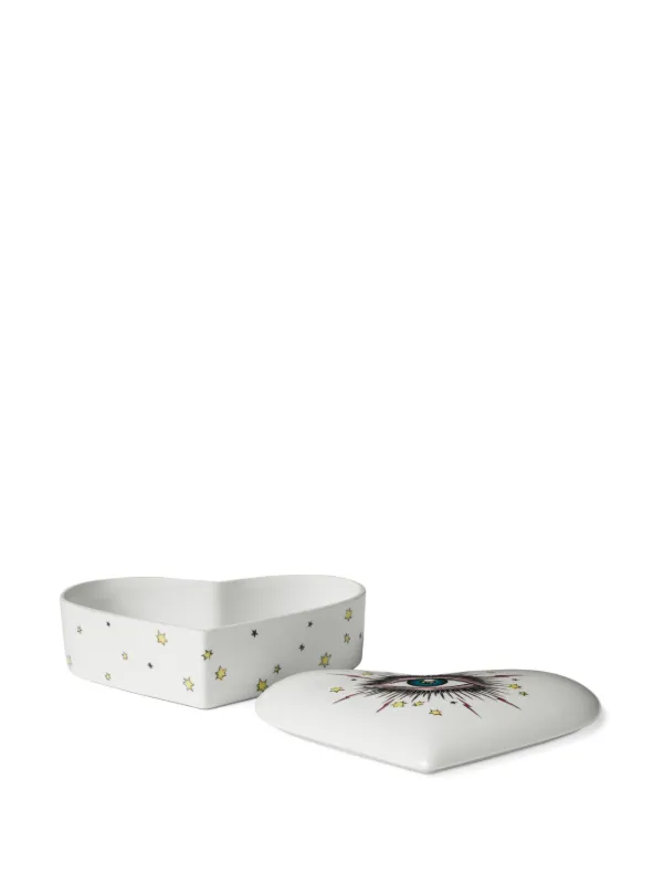 Gucci Star Eye Print Porcelain Box | White | FARFETCH