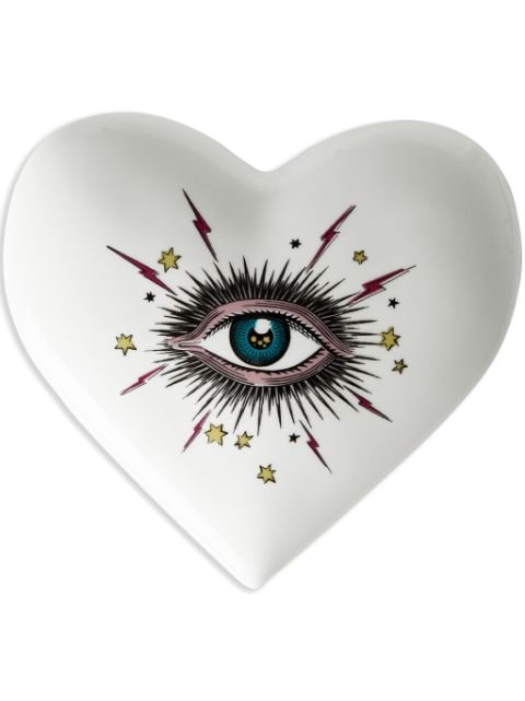 Gucci recipiente de porcelana con estampado Star Eye