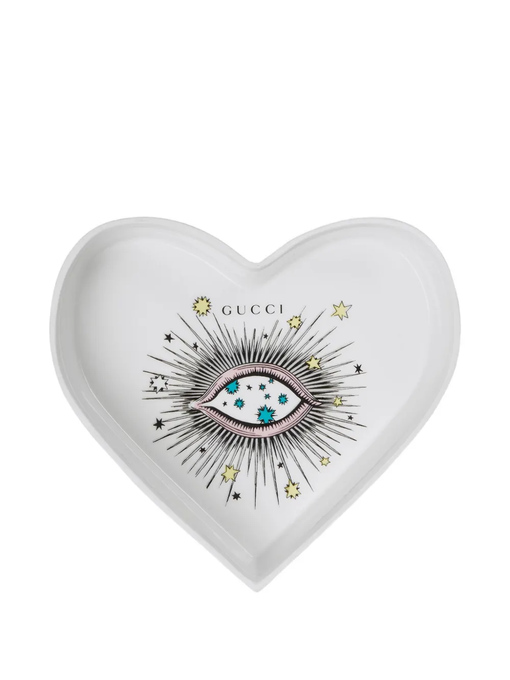 Star Eye printed porcelain box