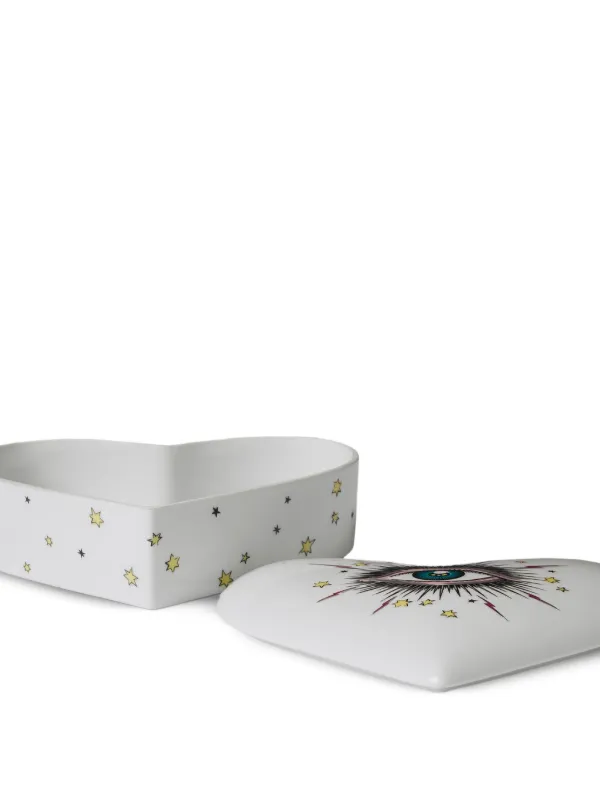 Gucci Star Eye Printed Porcelain Box | White | FARFETCH