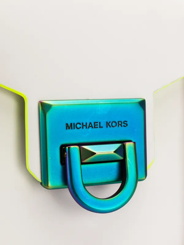 michael kors contrast trim wallet