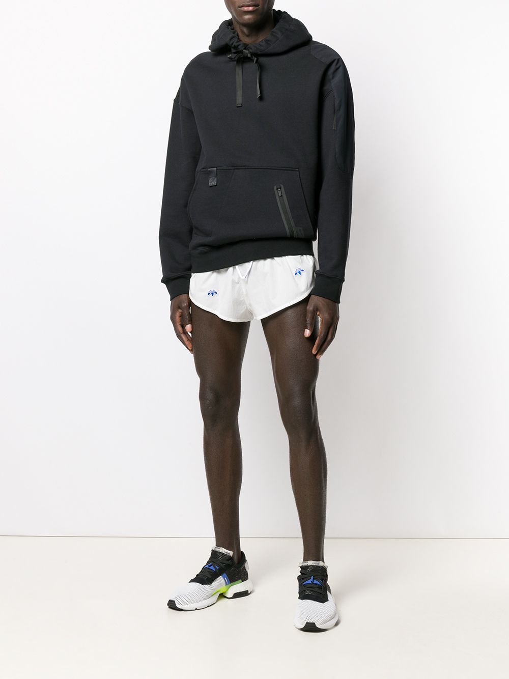 фото adidas Originals by Alexander Wang спортивные шорты с логотипом