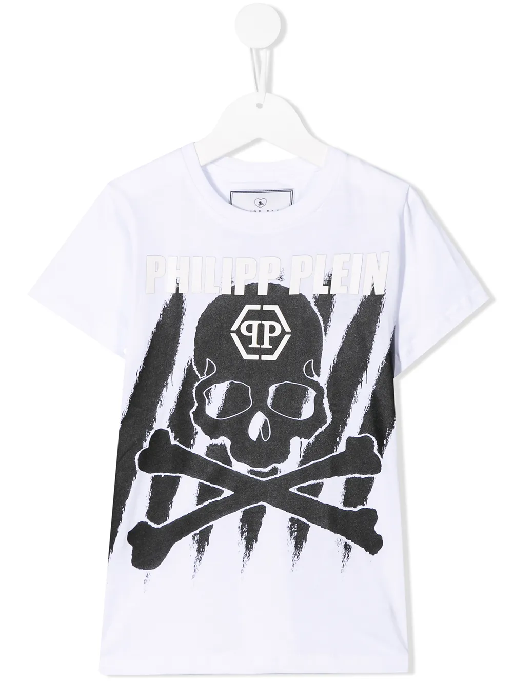Philipp Plein Junior футболка с принтом Skull Philipp Plein Junior футболка с принтом Skull