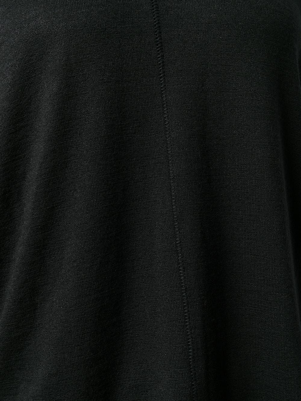 Shop Rag & Bone Long-sleeve Fitted Sweater In Black