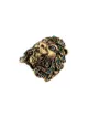 Image 1 of Gucci Lion head ring with multicolor crystals