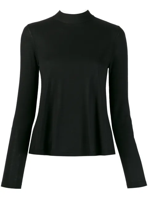 RED Valentino ribbed high neck jumper