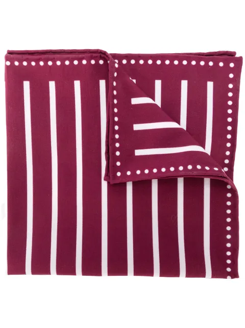 Brunello Cucinelli striped pocket square