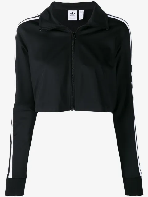 adidas cropped track jacket