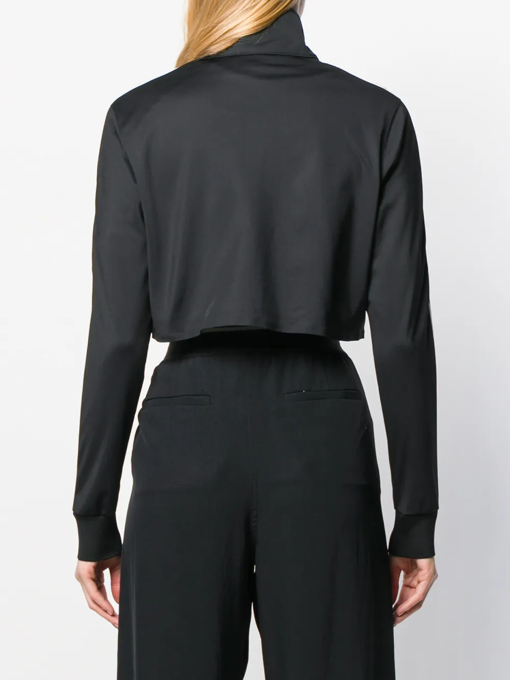 adidas Cropped trainingsjasje Zwart