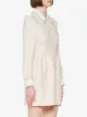 Miu Miu embellished collar dress