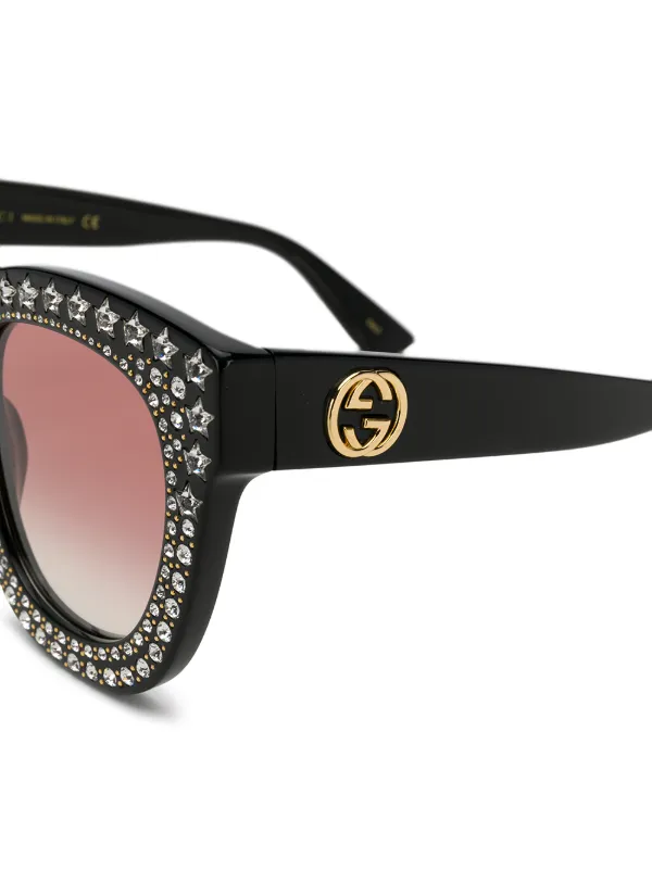 gucci bling glasses