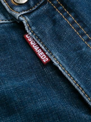 washed cropped jeans展示图