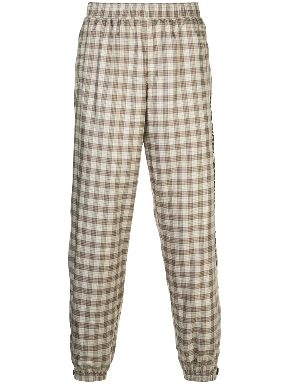 Opening Ceremony plaid track pants | Neutrals | Image 1