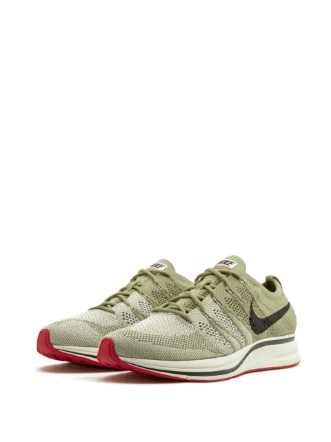 nike flyknit green womens