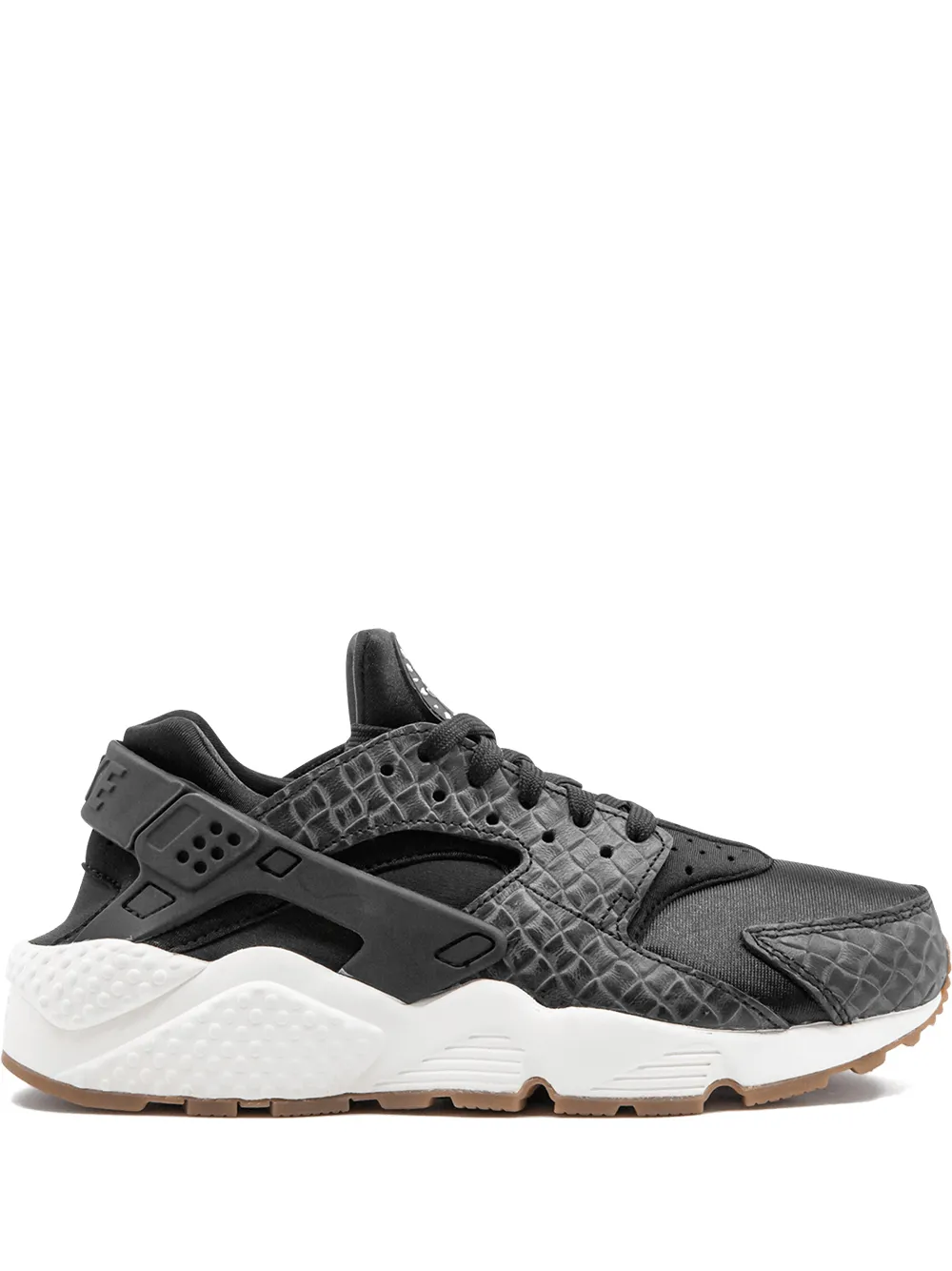 Nike 'Air Huarache Run PRM' Sneakers - Schwarz