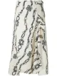 Image 1 of Framed Chain midi skirt