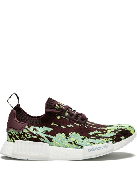 adidas x Sneakersnstuff NMD R1 Primeknit Datamosh 2.0 "Maroon" sneakers WOMEN