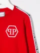 Philipp Plein Junior كنزة بشرائط شعار