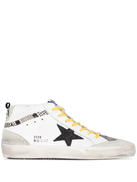 golden goose mid star snake