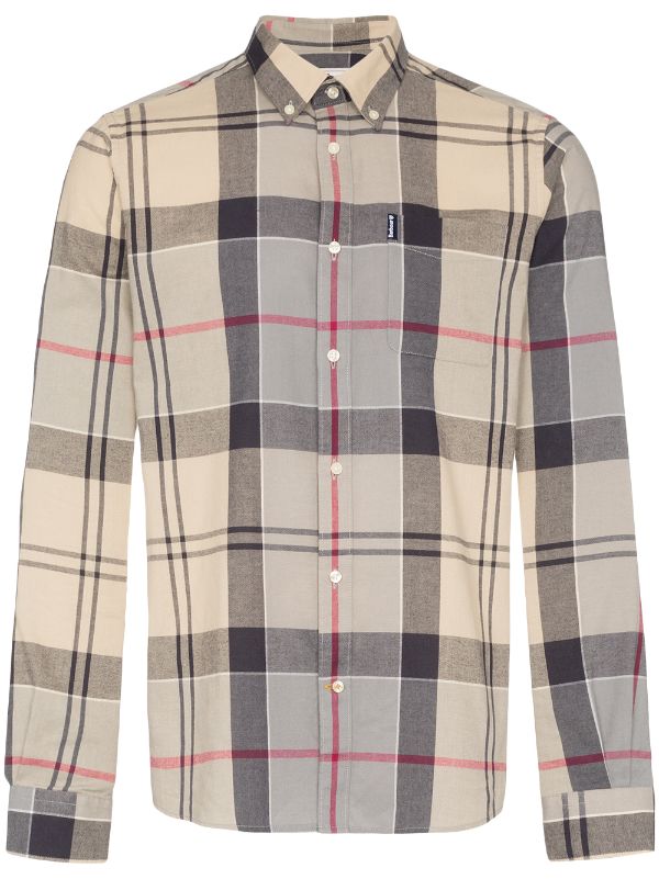 mens barbour check shirt