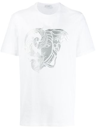 Versace Collection Medusa Logo Print T 