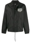 Deus Ex Machina logo print shirt jacket - Black