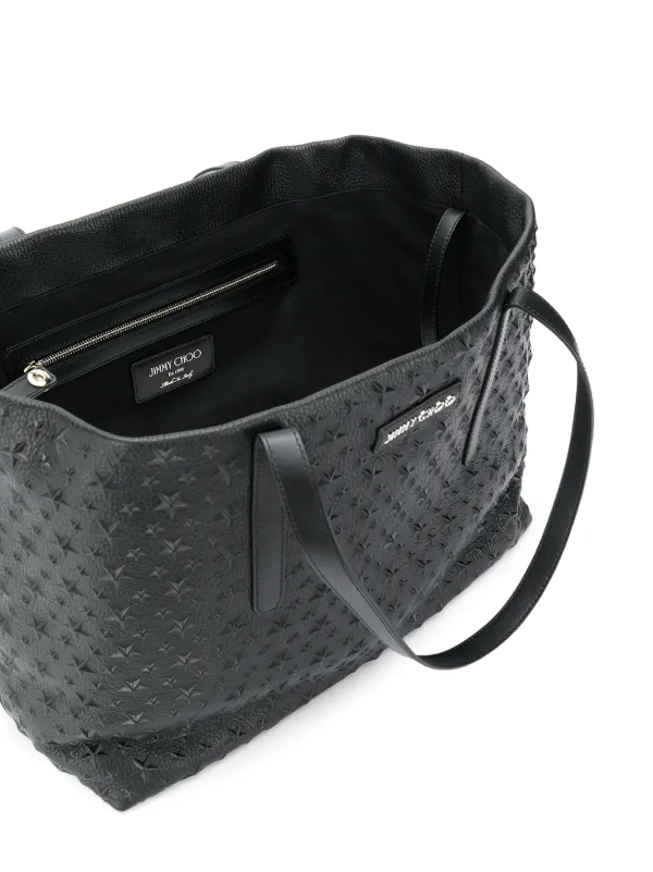 Jimmy Choo Pimlico レザートートバッグ | ブラック | FARFETCH JP