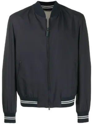 brioni leather jacket