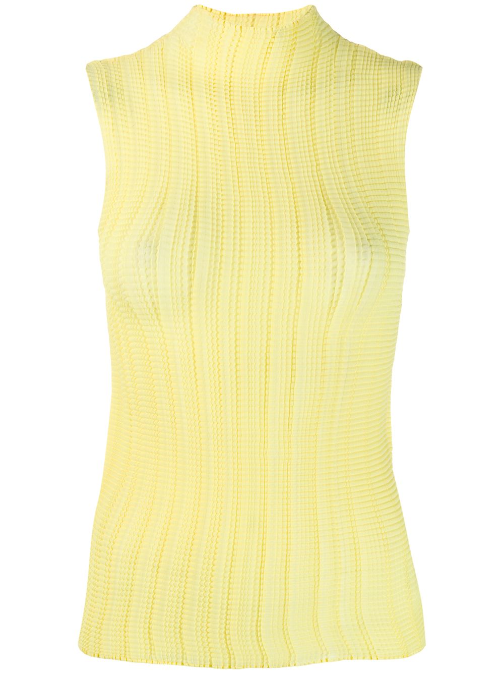 fitted ribbed vest