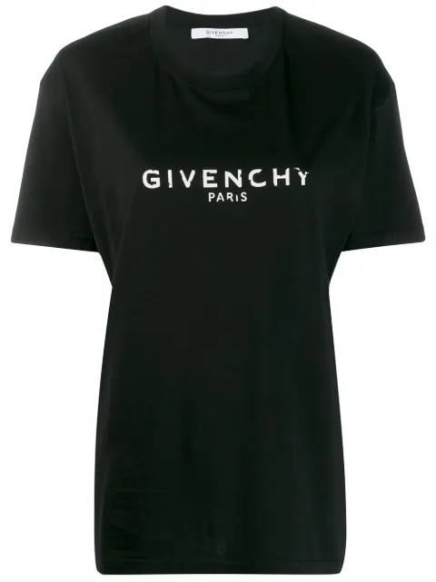 GIVENCHY OVERSIZED LOGO PRINT T