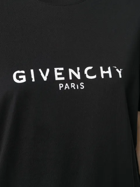 GIVENCHY OVERSIZED LOGO PRINT T