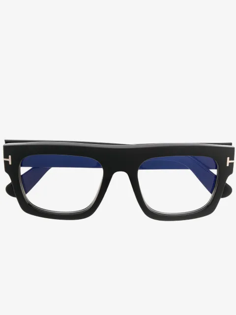 TOM FORD Eyewear Fausto rectangular frame glasses 