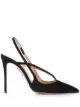 الصورة 1 من Aquazzura حذاء كلاسيكي بكعب ومقدمة مدببة