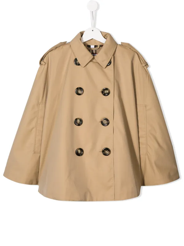 Kids burberry cape Clearance
