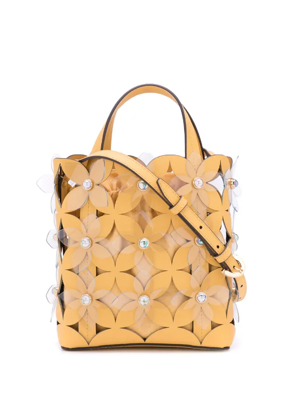 zac posen floral bag