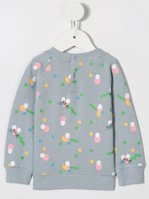 Stella Mccartney Kids 마이스 위글 프린트 트랙수트 세트 | 전 세계... 반품 Stella McCartney Kids 마이스 위글 프린트 트랙수트 세트 - Farfetch