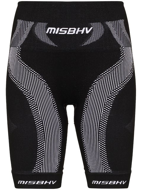 MISBHV high-waisted sport knit shorts