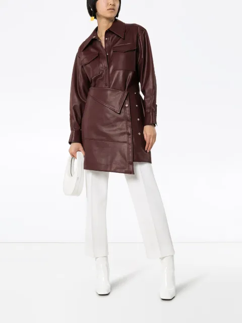 low classic leather jacket