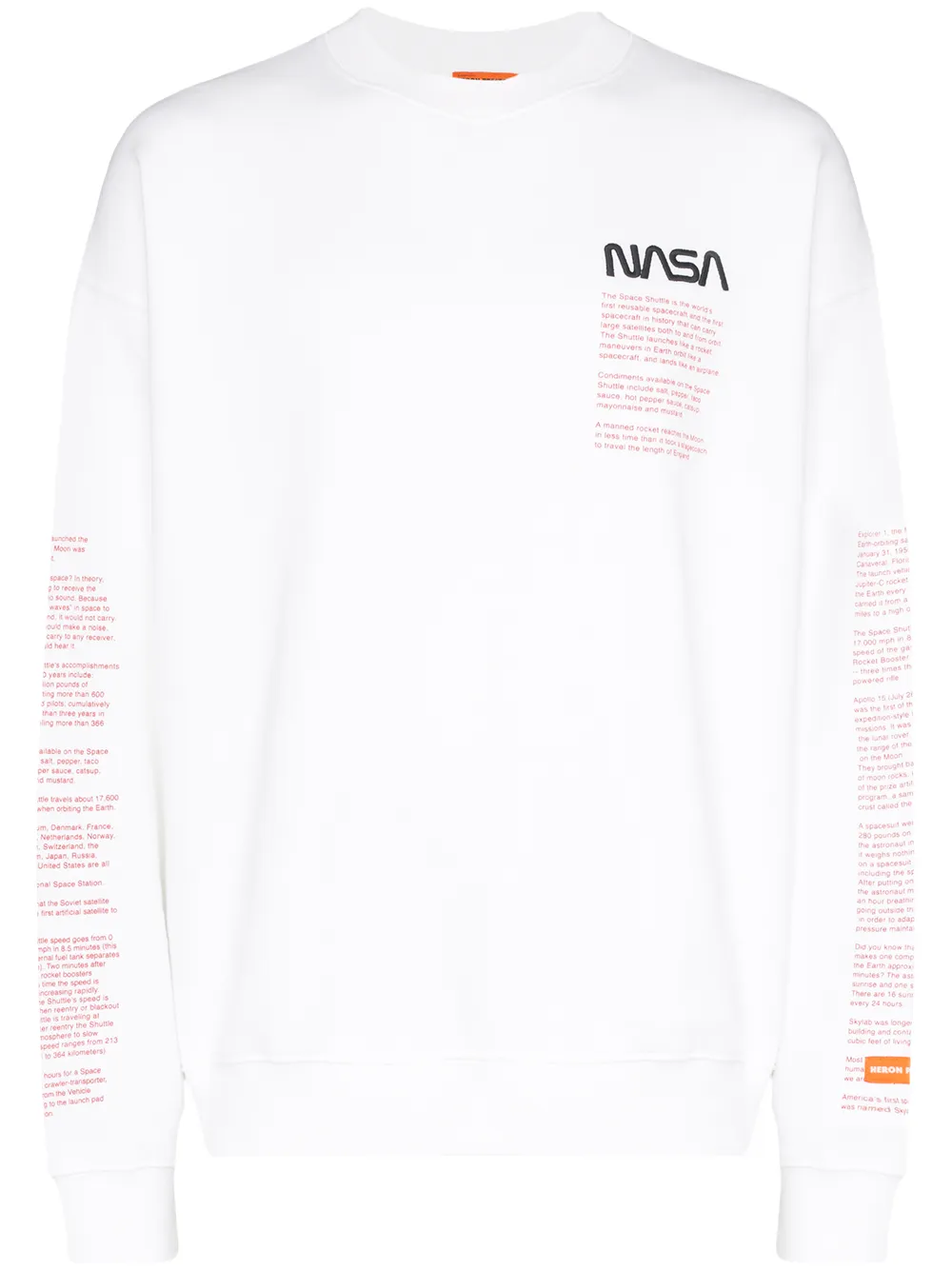 NASA print sweatshirt