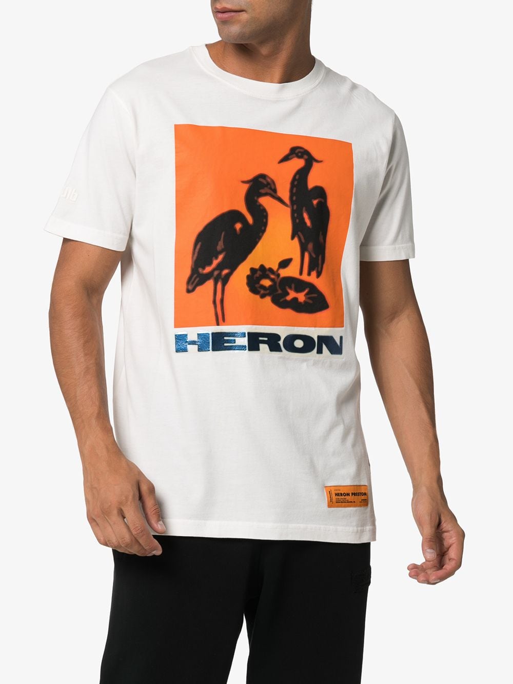 фото Heron Preston футболка с логотипом