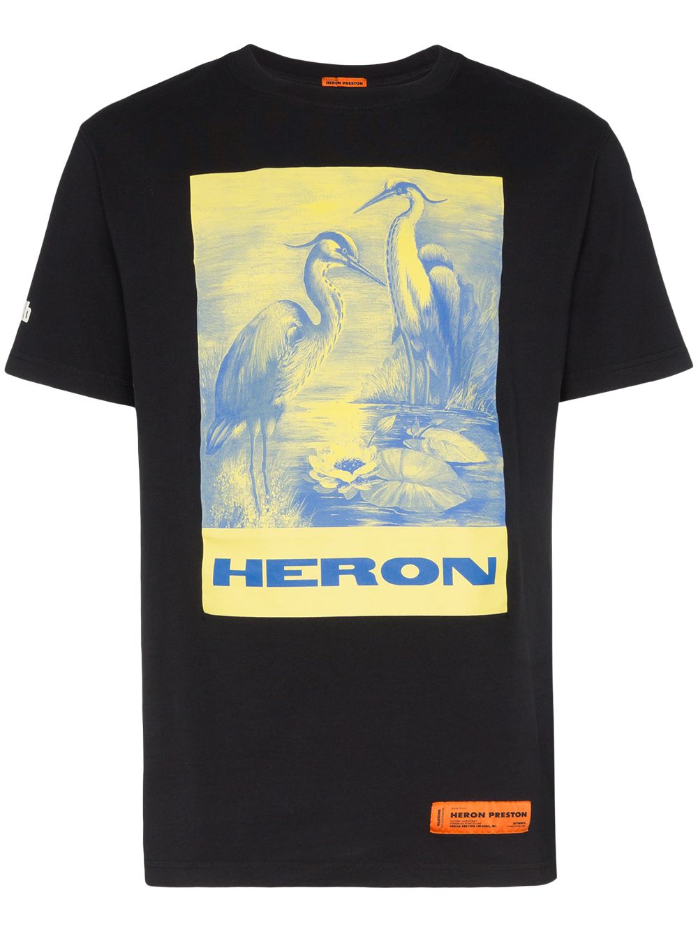 фото Heron preston футболка с принтом